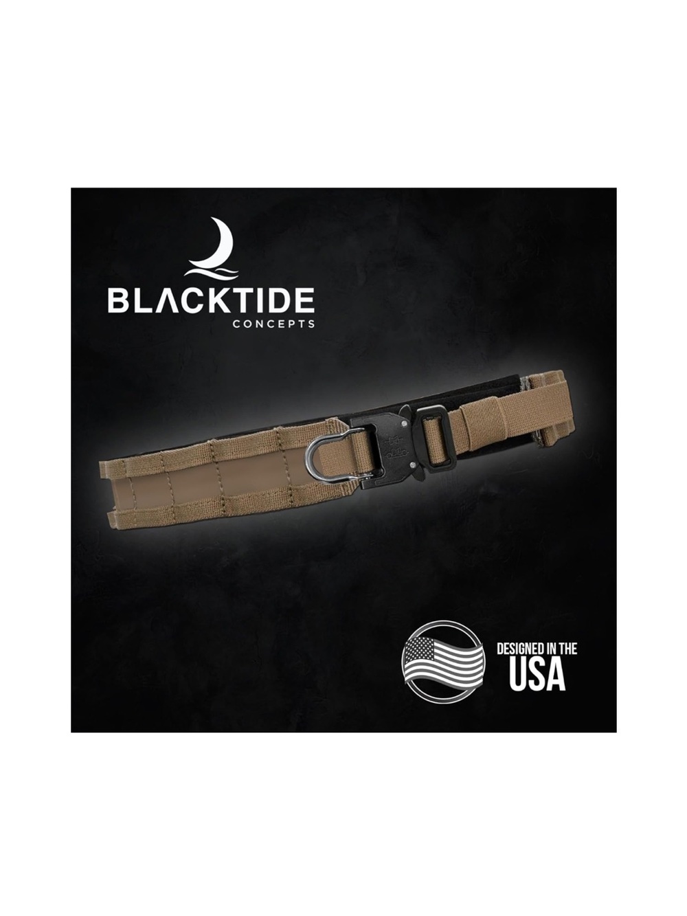Men's Tactical Belt - Coyote Brown